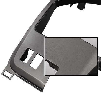 G-PLUS Dash Panel Gauge Cover Bezel Trim Gray Compatible with Nissan Titan/Armada 2004-2006 68240-7S000, 682407S000