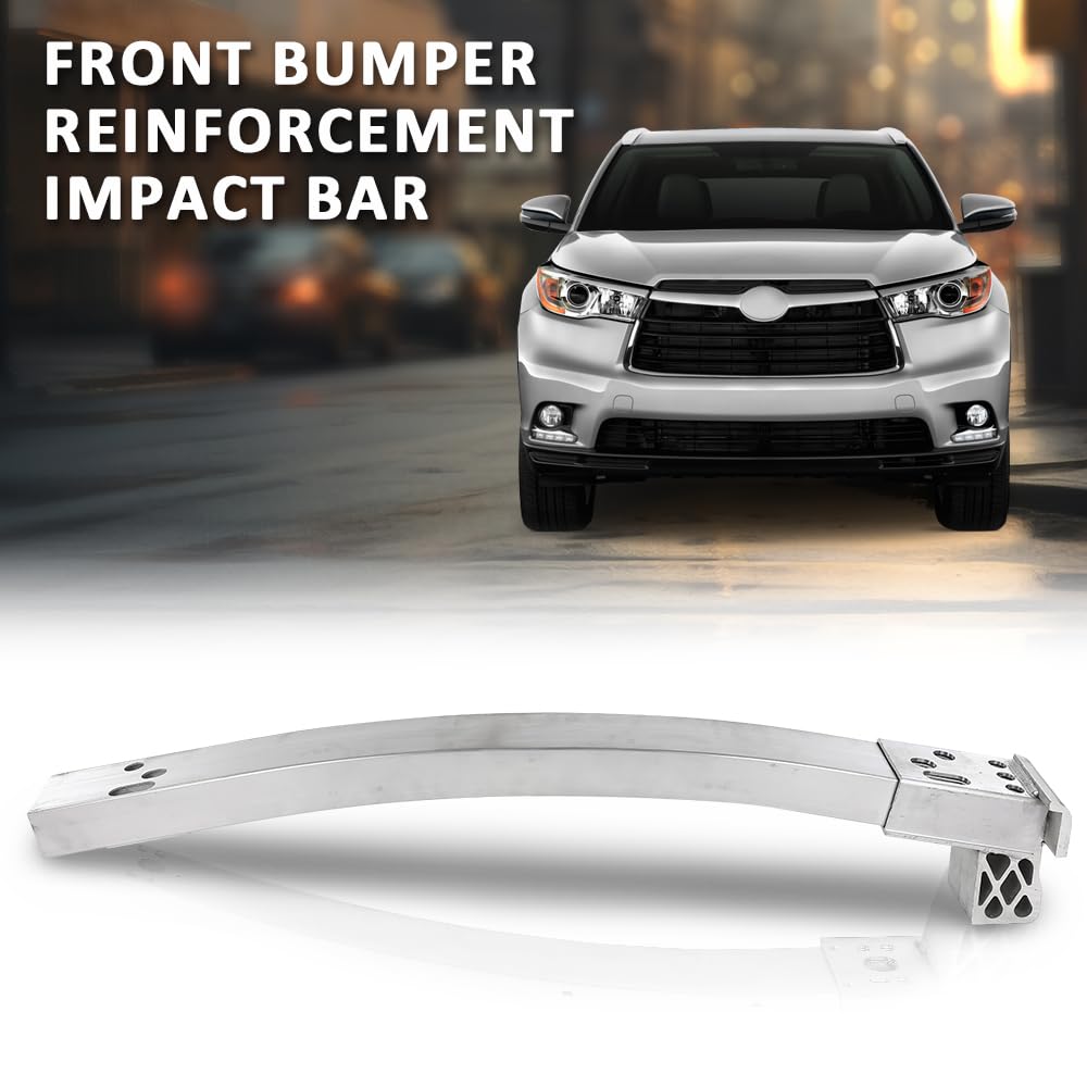 G-PLUS Front Bumper Reinforcement Impact Bar Compatible with Toyota Highlander 2014-2019,Fit Toyota Highlander Hybrid 2014-2019 520210E050