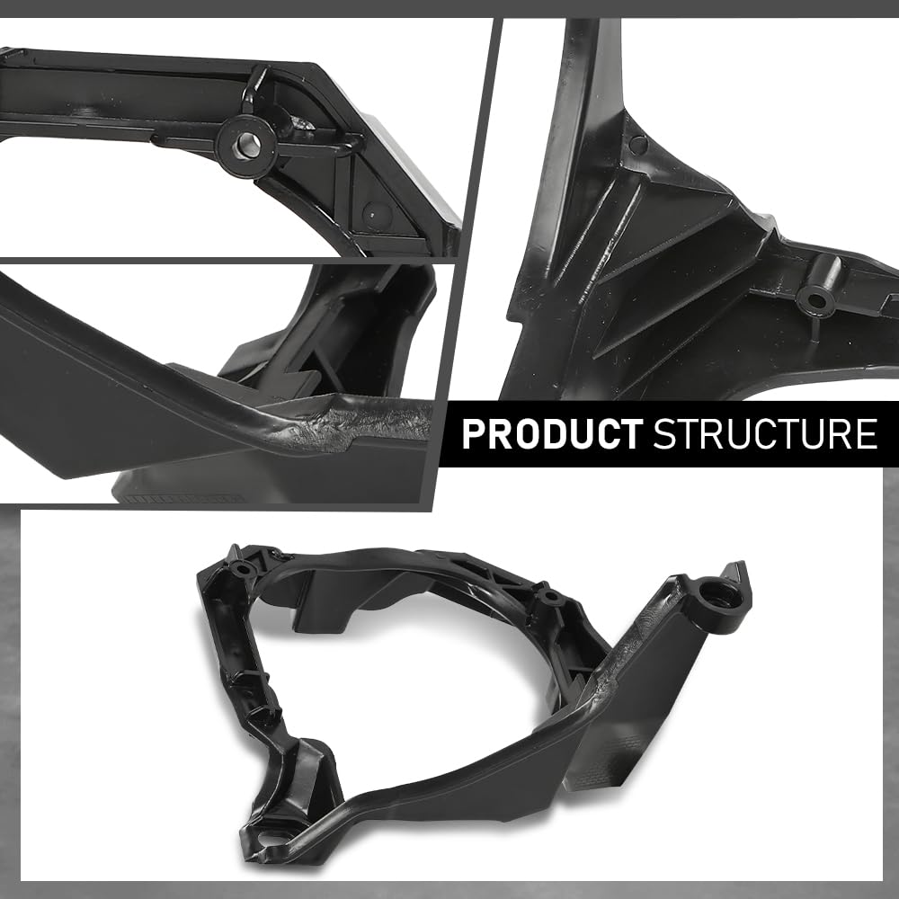 G-PLUS Pair Front Fog Light Bracket, Compatible with Ford Mustang 2015 2016 2017, Left Driver & Right Passenger Side, FR3Z15266A, FR3Z15266B