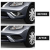 G-PLUS Front Bumper Fog Lamp Bezel Covers LH&RH Compatible with Nissan Versa 4-Door Sedan 2015-2019 NI1039133 NI1038133 622566W80A 622576W80B