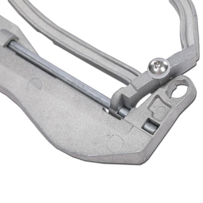 G-PLUS Door Handle Carrier Compatible with BMW X5 E53 2000-2006 All Engine Sport Utility Outside Front Left Driver Side 51218243615, BM1310104, ATPA1214138001, MRT671REPB462102