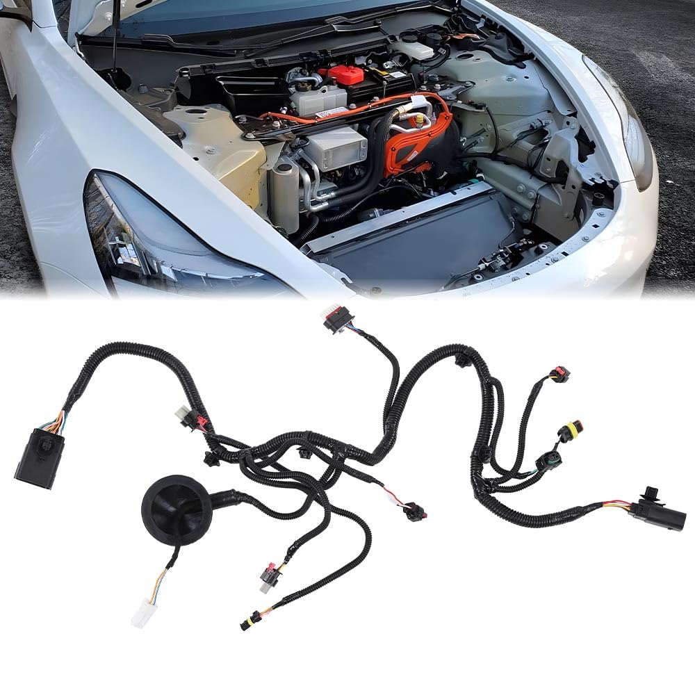 G-PLUS Front End Fan Wiring Harness Compatible with Tesla Model Y 2020 2021 2022 2023 148905000C