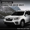 G-PLUS Front Fog Light Cover Bezel Trims, Compatible with Subaru Forester 2019, LH Driver & RH Passenger Side 2PCS, 57731SJ140, 57731SJ150