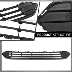 G-PLUS Front Bumper Grille for Subaru Outback 2015-2017 Additional Angle