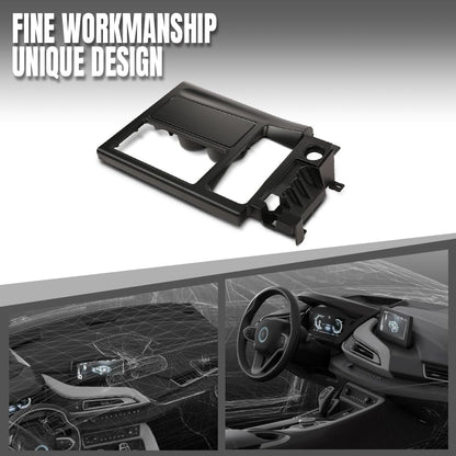 G-PLUS Console Shift Plate Manual Trans Compatible with Chevy Corvette C4 1994 1995 1996 Black