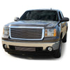 G-PLUS Truck Hood Molding Trim Moulding Chrome Compatible Fit GMC Sierra 1500 2007-2013/2500 HD 3500 HD 2007-2010 Silver GM1235109 10385156