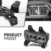G-PLUS LED DRL Front Fog Lights Kit Driving Running Lamp Compatible with Kia Telluride 2020-2022 Without Wiring Harness