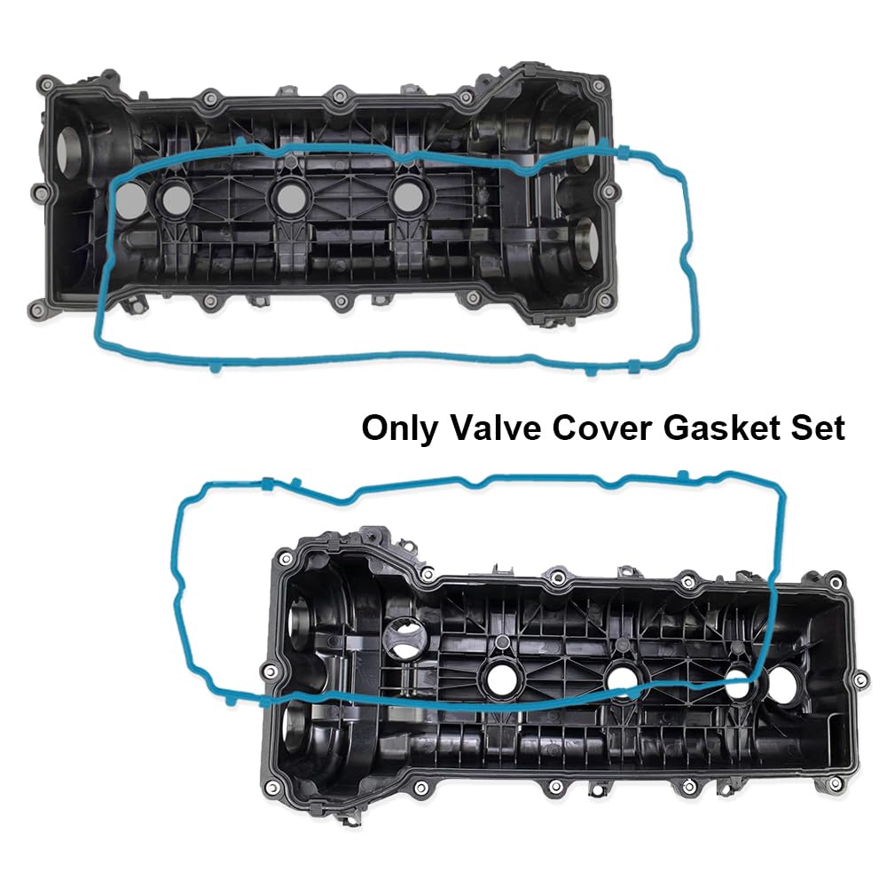 G-PLUS Valve Cover Gasket Compatible with 2011-2016 Chrysler 200 300 Town&Country Dodge Challenger Charger/2011-2015 Jeep Grand Cherokee/2012-2016 Jeep Wrangler/2013-2016 Ram