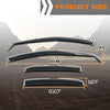G-PLUS in-Channel Side Window Vent Visor Deflectors Rain Guards Compatible with Toyota Camry 2018-2024 Impact-Resistant PC 4 PCS Smoky