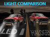 G-PLUS Upgrade LED Fog Lights Assembly Kit Compatible with 2015-later Ford F150 (all trim levels), 2017-2018 Super Duty Bumper Lamps FL3Z15200B FO2593235
