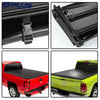 G-PLUS Soft Quad Fold Truck Bed Tonneau Cover Compatible with Chevy Silverado/GMC Sierra 2004-2007 (2007 Classic Body) 5'8" Extra Short Bed