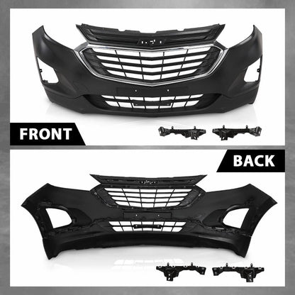G-PLUS Front Bumper Upper Lower Grille Kit Compatible with Chevy Equinox 2018-2021