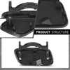 G-PLUS Front Bumper Headlight Washer Cap Cover Left&Right Compatible with Audi A4 B8 2008-2012 (Not Fit S4 or Sline Models) 8K0955275, 8K0955276
