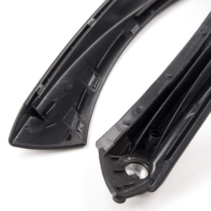 G-PLUS Replacement for BMW E90 3-Series 318 320 325 328 330 335 Sedan Black Front Rear Right Inner Door Panel Handle + Door Pull Outer Trim Cover 51417230850 51-41-7-230-850