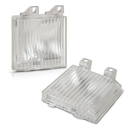 G-PLUS Turn Signal Light Side Corner Marker Lamp Left and Right Side Compatible with Chevy Blazer 1987-1988/Fit 1983-1986 GMC C1500 C2500 C3500 1983-1986/Fit GMC Jimmy 1983-1988 GM2520110 GM2521110