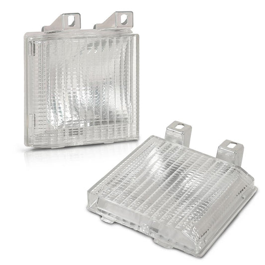 G-PLUS Turn Signal Light Side Corner Marker Lamp Left and Right Side Compatible with Chevy Blazer 1987-1988/Fit 1983-1986 GMC C1500 C2500 C3500 1983-1986/Fit GMC Jimmy 1983-1988 GM2520110 GM2521110