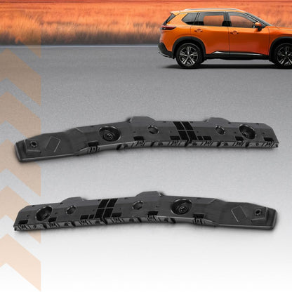 G-PLUS Rear Right & Left Side Bumper Cover Bracket Compatible with Nissan Rogue Sport 2021-2023 852216RR0A OE Standard, Direct Fit 2 PCS Black