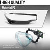 G-PLUS Headlight Lens Cover Compatible with BMW X7 X7M G07 2019-2022 Right Side Front Headlamp Lens Cover Clear