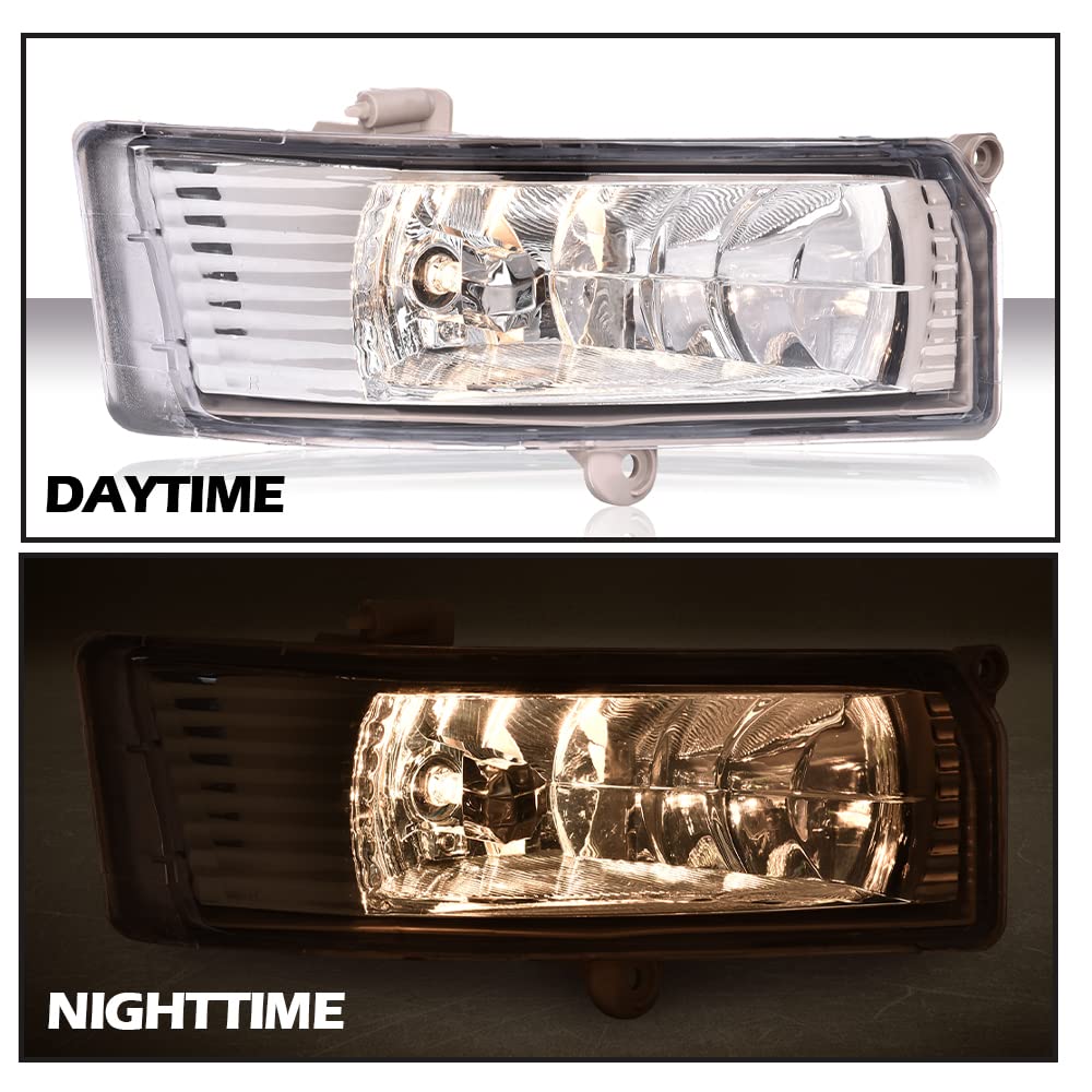 G-PLUS Clear Lens Bumper Fog Light Assembly Compatible With Toyota Camry 2005 2006 Driving Fog Lamps W/Switch + 9006 Bulbs + Wiring Kits neblineros para autos delantero faros antiniebla