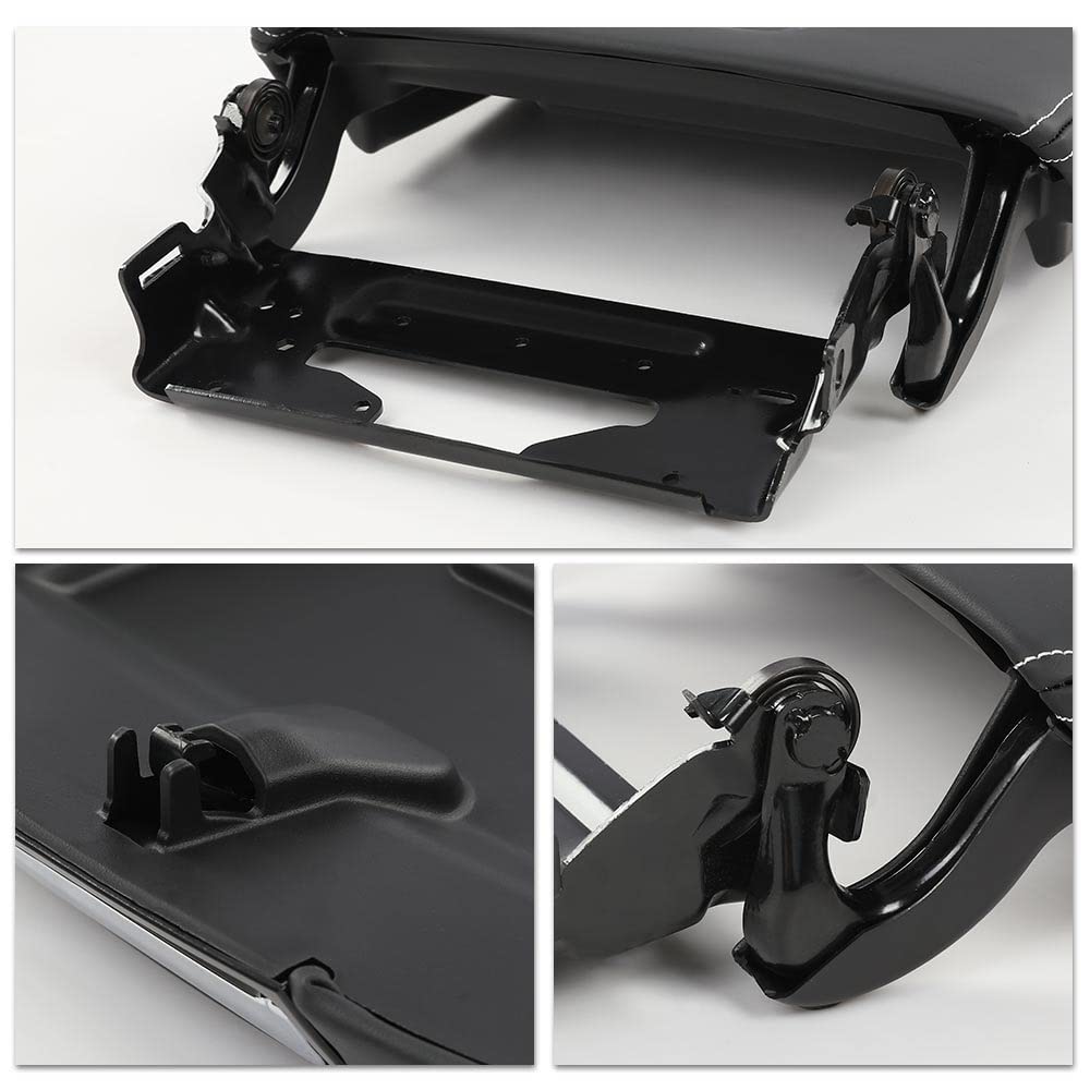 G-PLUS Center Console Armrest Lid Compatible with Chevy Tahoe/Suburban 2015-2019,Fit GMC Yukon/Yukon XL Center 2015-2019 Console Armrest Lid 0227083AA L0227083AA Black