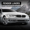 G-PLUS Fender Liner Front Passenger Right Side Upper Compatible with BMW 320i/320i xDrive Base Sedan Standard, Modern, and Luxury Line Models 2012-2018, 51717260726, BM1249131