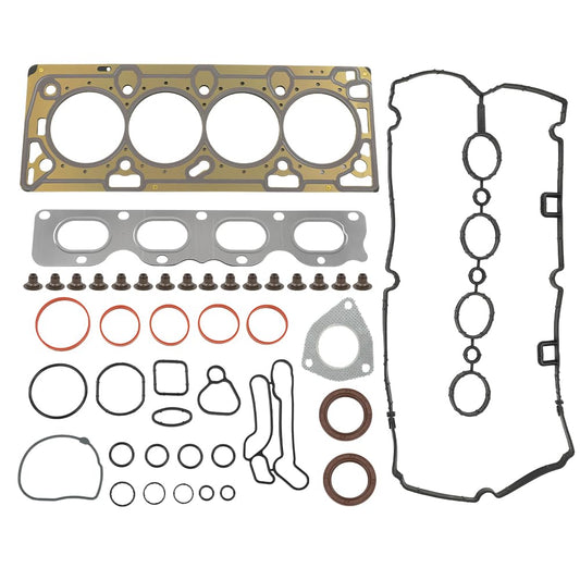 G-PLUS Head Gasket Set Bolts Compatible with Chevy Cruze L 2015/Chevy Cruze LS 2011-2015/Chevy Sonic (submodel: LS, LT, LTZ) 2012-2013/Chevy Express 1500 2003-2014 HGS345, 15638942