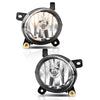 G-PLUS Pair Fog Lights Lamps Assembly, Compatible with Audi A4 S4 Q5 B8 2009-2012/ Audi Allroad 2012-2015, Left Driver & Right Passenger Side 2PCS