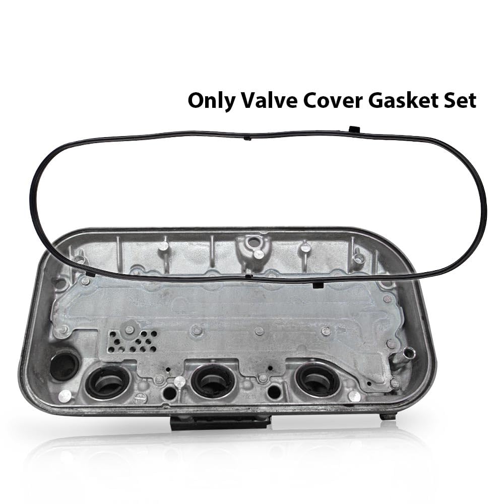 G-PLUS Valve Cover Gasket Set Fit 2003-2007 Honda Accord/2005-2009 Honda Odyssey/2005-2008 Honda Pilot/2003-2006 Acura MDX/2005-2008 Acura RL/2004-2008 Acura TL/2004-2007 Saturn Vue
