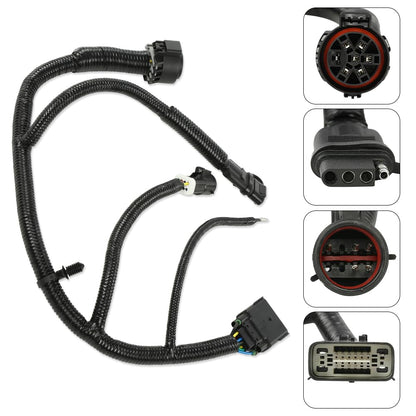 G-PLUS 7 Pin Trailer Tow Harness Compatible with Ford F150 2005-2008/ Compatible with Lincoln Mark LT 2006-2008 5L3Z13A576BA Tow Hitch Wiring Harness Connector
