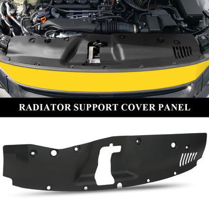 G-PLUS Front Upper Radiator Support Cover Panel Compatible with Honda Civic 2016-2021 74127-TBA-A00 74127TBAA00