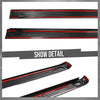 G-PLUS Side Rail Molding Covers Compatible with Ford F250 F350 F450 F550 Super Duty 2002-2016 Fit Models with 6 3/4 FT Truck Bed 2C3Z99291A40BAA 2C3Z99291A41BAA Black