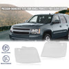 G-PLUS Headlight Lamps Protector Clear Lens Cover Clear Compatible with 2007-2014 Chevy Tahoe Suburban 1500/2007-2013 Chevy Avalanche Suburban 2500