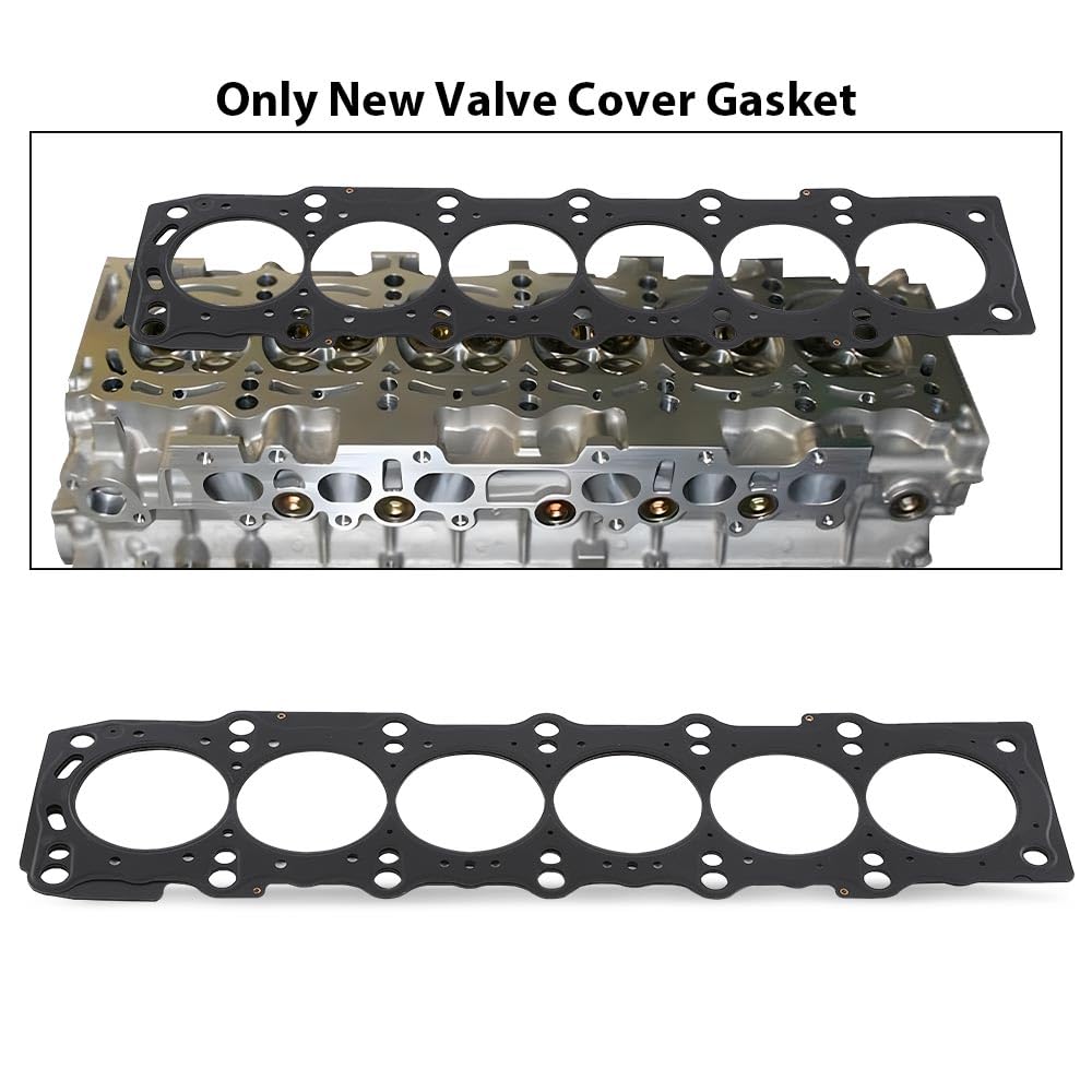 G-PLUS Cylinder Head Gasket Compatible with Toyota Supra 3.0L 1993-1998 1111546052, 1111546051, 0411146094