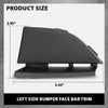 G-PLUS Front Left Bumper Molding Fascia Panel, Compatible with Ford EcoSport (submodel: S, SE, SES, Titanium) 2018-2019, Driver Side, GN1Z8419AC, FO1032109