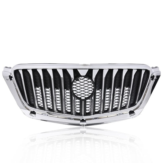 G-PLUS Front Grille Black with Chrome Molding Compatible with 2013 2014 2015 BUICK Encore 16 Encore AWD 95292990, 95384115, 25980527, GM1200690