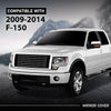 G-PLUS Mirror Covers Left & Right 2pcs Silver Compatible with Ford F150 2009-2014 9L3Z17D743CA, 9L3Z17D742CA