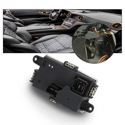G-PLUS New Blower Motor Resistor Compatible with Mercedes C Class E SL E350 C250 C300 C350 2128702110, RU884, 973107