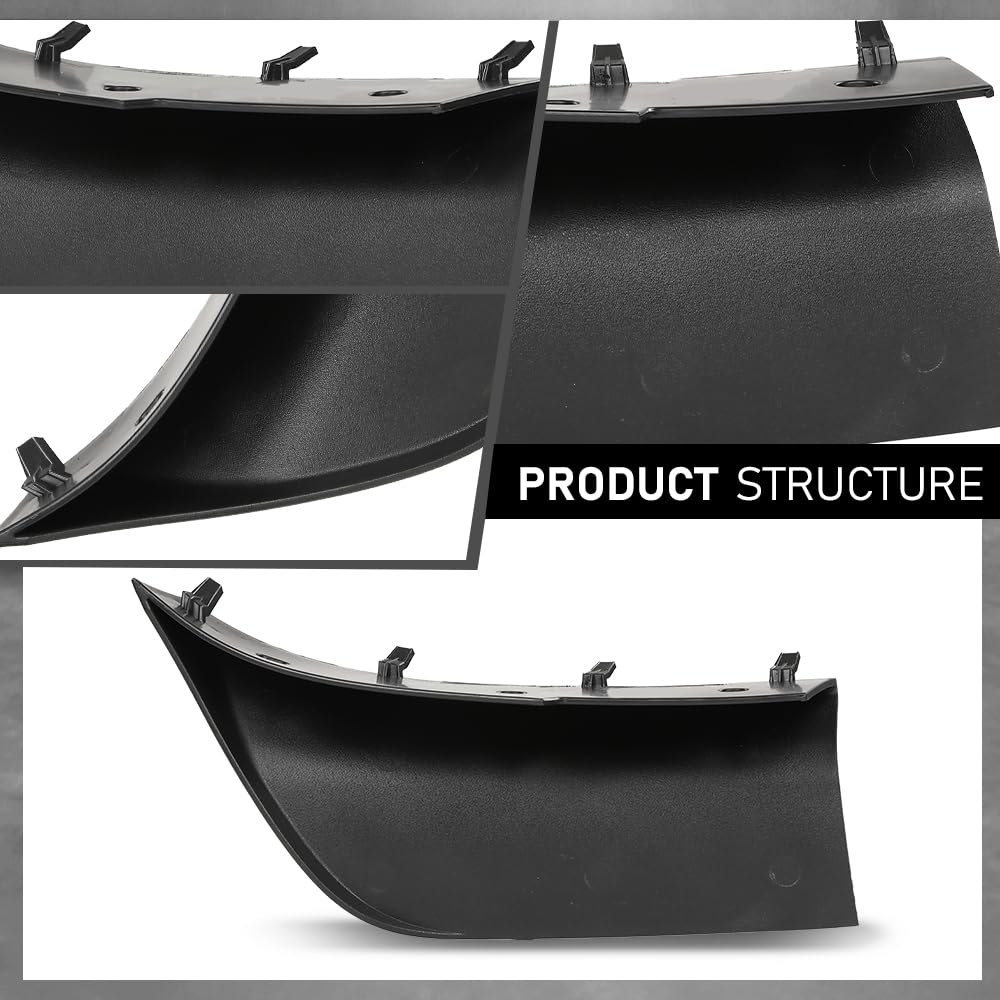 G-PLUS Front Fascia Spat Left Driver Side Stone Deflector Compatible with Jeep Grand Cherokee L 2021-2024 68421753AB