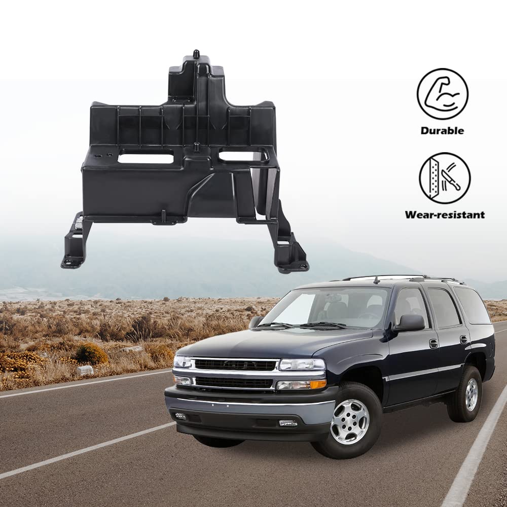G-PLUS Dash Panel Double Radio Cage Bracket Compatible with Chevy Silverado Tahoe GMC Sierra 2003 2004 2005 2006 Plastic Bracket