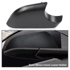G-PLUS Mirror Cover Holder for Tesla Model 3 2017-2022 Right Black Close-up View