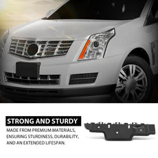 G-PLUS Front Left Bumper Bracket for Cadillac SRX 2010-2016 Black Product Image