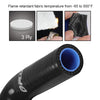 G-PLUS Black Fuel Hose Complete Kit Compatible with Jeep CJ5 CJ6 1970 1971 1972 1973 1974 1975