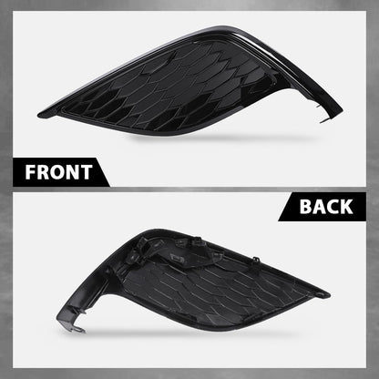 G-PLUS Front Left Bumper Fog Light Cover, Compatible with Toyota Camry XSE SE 2021-2024, NOT Fit LE XLE Model, Driver Side, 8148206190, TO1038242