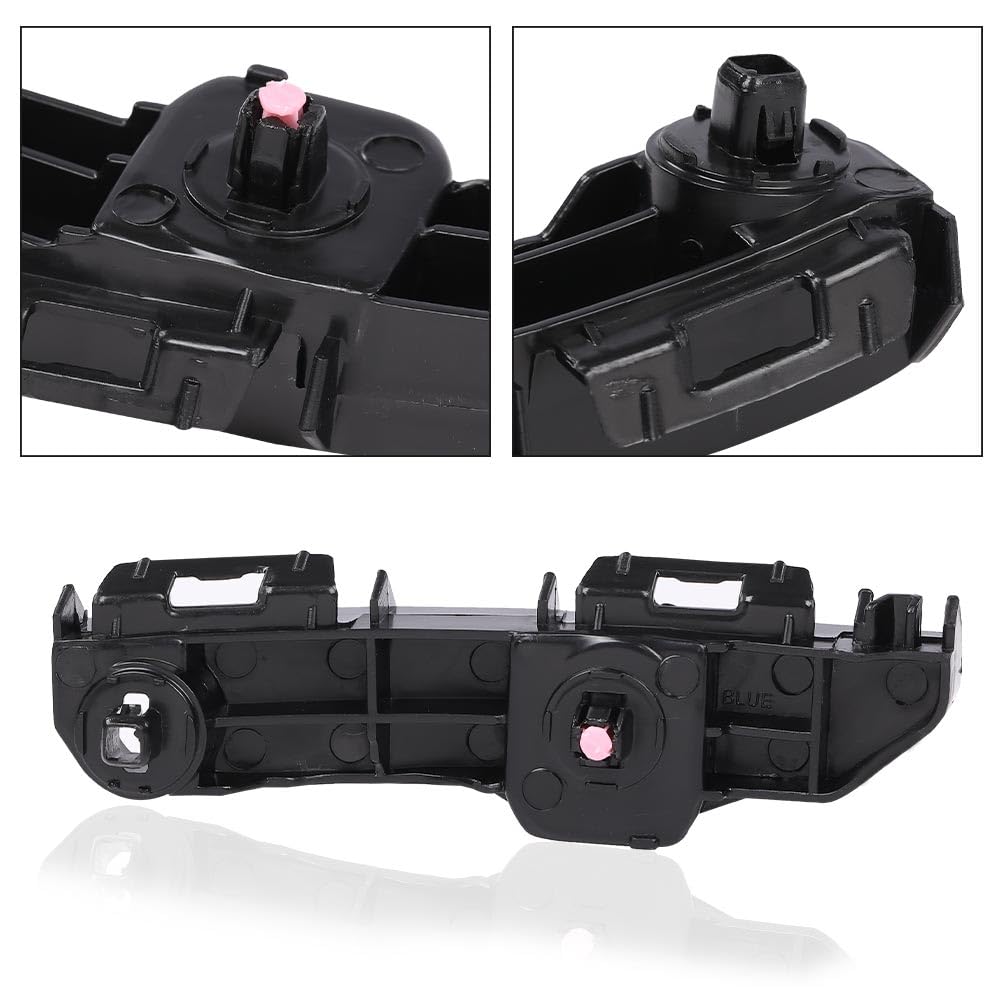 G-PLUS Rear Left Right Side Bumper Brackets Compatible with Toyota RAV4 (submodel: LE, Limited, XLE) 2013-2015 525620R030, 525630R030, TO1133117, TO1132117