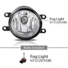 G-PLUS Pair Fog Lights Assembly, Compatible with Toyota 2006-2013/ LX 2008-2013/ Scion xA 2006, Left Driver & Right Passenger Side 2PCS, 812100D041, 812100D042