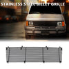 G-PLUS Billet Grille Compatible with Chevy Astro Van 1985-1994/Fit GMC Safari Van 1985-1994 C85103J Stainless Steel Black