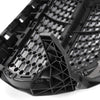 Compatible with W117 CLA Class CLA180 CLA200 CLA250 CLA260 CLA45 AMG 2014 2015 2016 Front Diamond Style Bumper Grille Upper Hood Grill Trim Shell Chrome Black