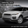 G-PLUS Front Left Fender Flares W/Sensor Hole, Compatible with Range Rover Evoque 2012-2017 LR044280, LR036053