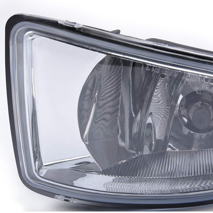 G-PLUS Front Bumper Fog Lights Compatible with Honda Civic 2 Door / 4 Door 2004 2005 Polycarbonate Resin Clear Lens Driving Running Fog Lamps + Wiring Kit + H11 Bulbs