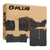 G-PLUS TPE Floor Mats Fit Honda Pilot 2016-2022 1st & 2nd & 3rd Row Truck Accessories Cargo Liners All Weather Protection Black 5PCS Alfombras para Carro